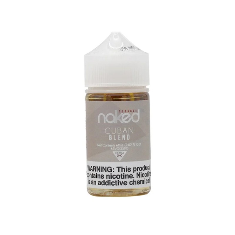 Naked 100 Tobacco Cuban Blend E-juice 60ml - U.S.A...