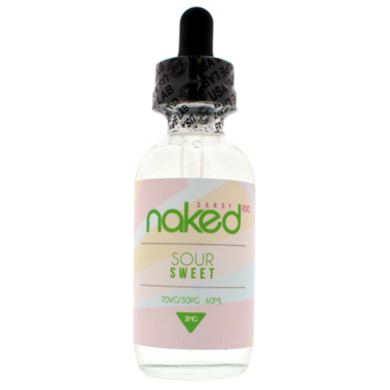 NAKED 100 CANDY SOUR SWEET E-Liquid (70VG-30PG) (6...