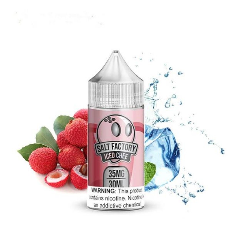Salt Factory Iced Chee E-juice 30ml - 35mg (Only s...