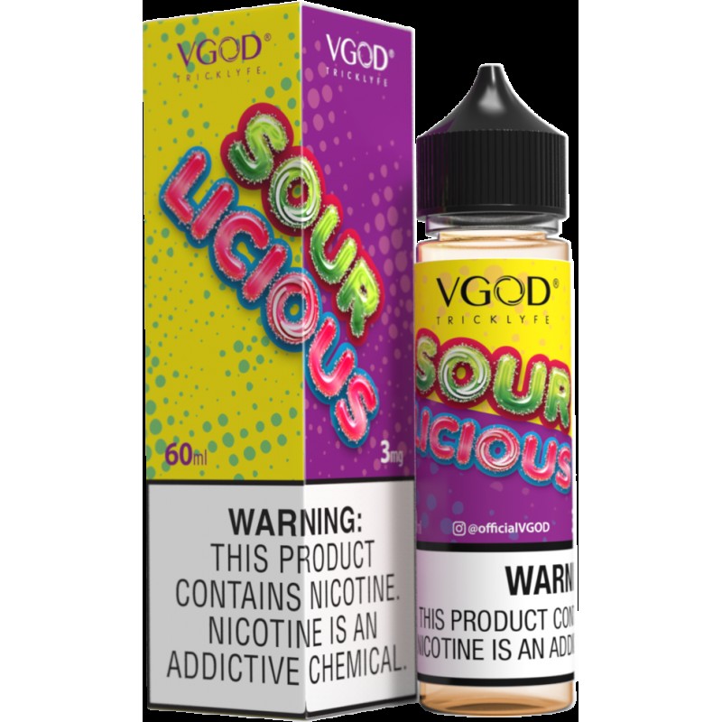 Sour licious - VGOD E-Juice - 60ml (Only ship to U...