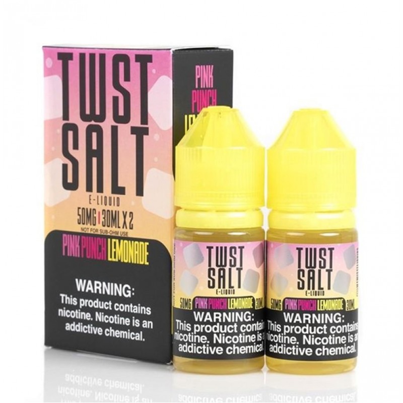 Twist Salt Pink Punch Lemonade E-juice 60ml -  U.S...