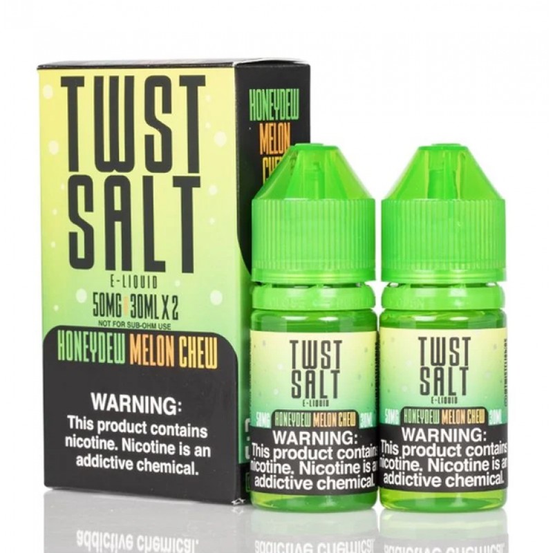 Twist Salt Honeydew Melon Chew E-juice 60ml -  U.S...