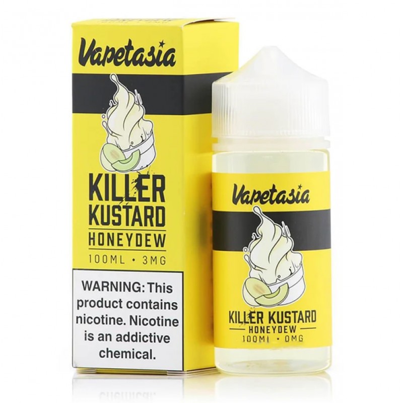 Vapetasia Killer Kustard Honeydew E-juice 100ml  -...