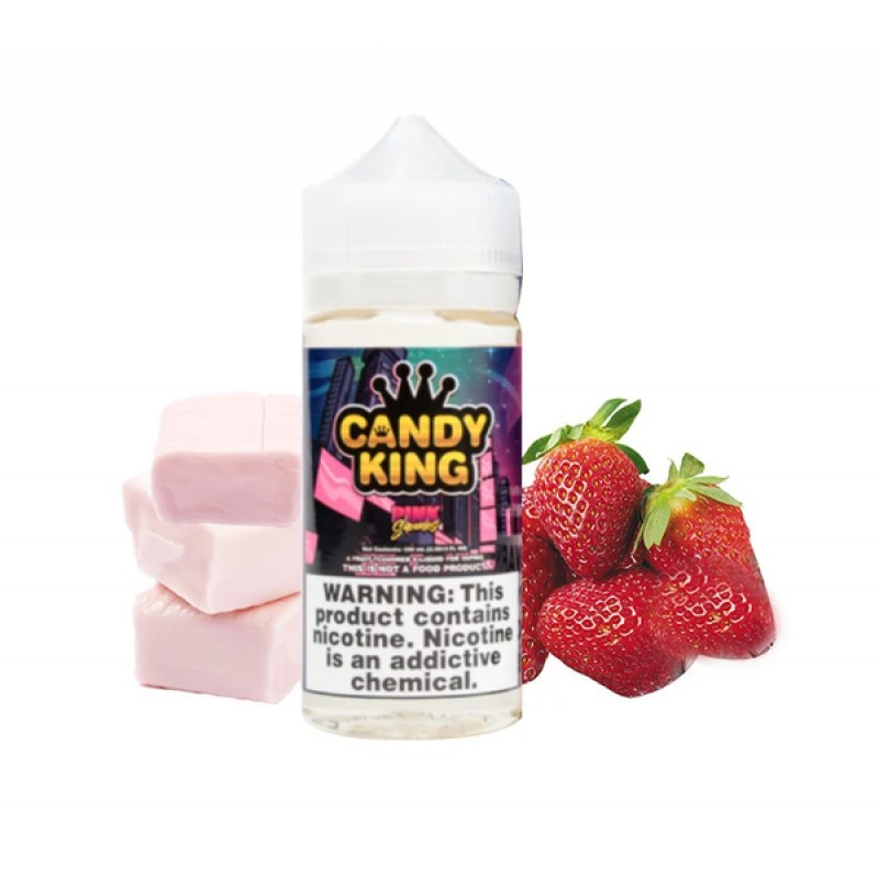 Candy King Pink Squares E-juice 100ml - U.S.A. War...