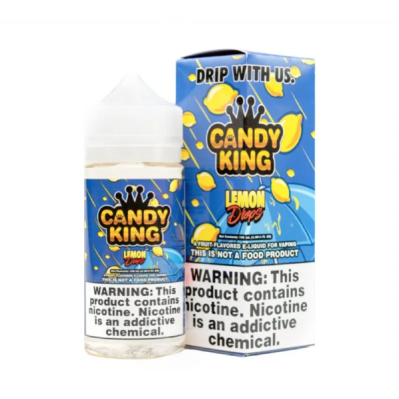 Candy King Lemon Drop E-juice 100ml -  U.S.A. Ware...
