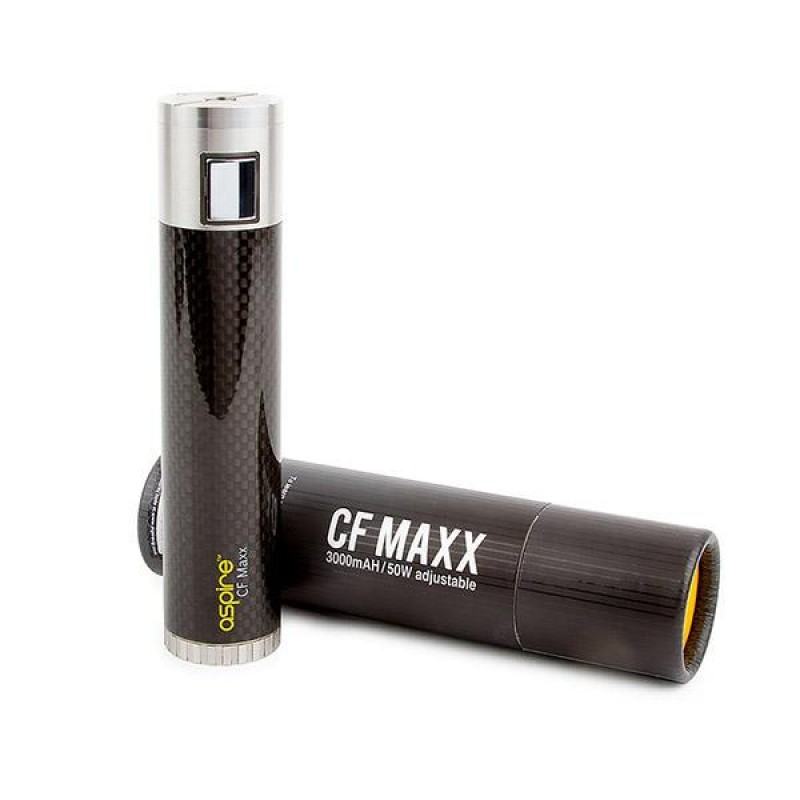 Black Aspire CF MAXX Sub Ohm battery 3000mAh 50W