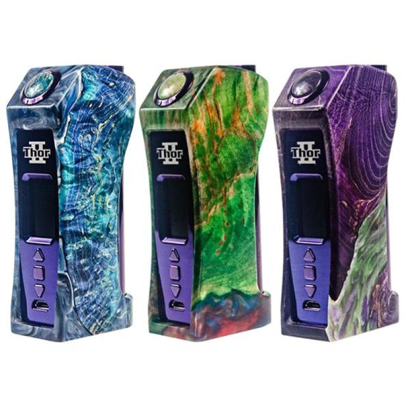 Asmodus X Ultroner Thor 2 DNA75C Stabilized Wood B...