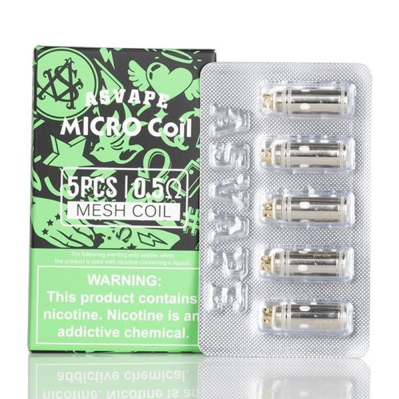 Asvape Micro Replacement Coils 5pcs-pack