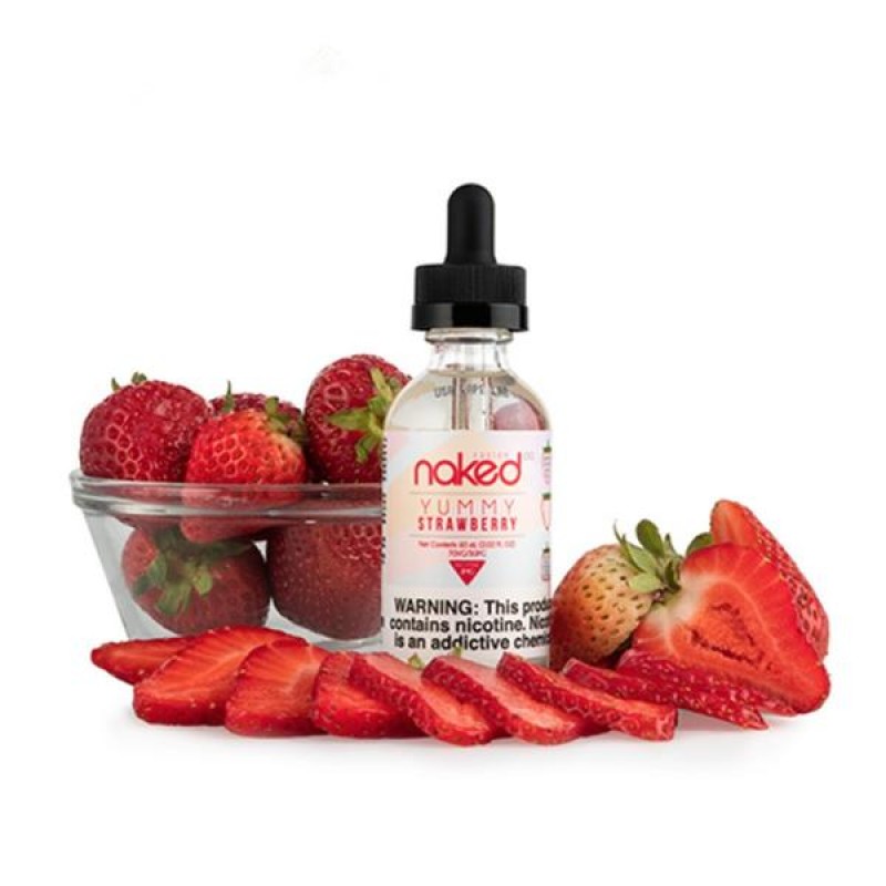 Yummy Strawberry by Naked 100 E-juice 60ml (Only s...