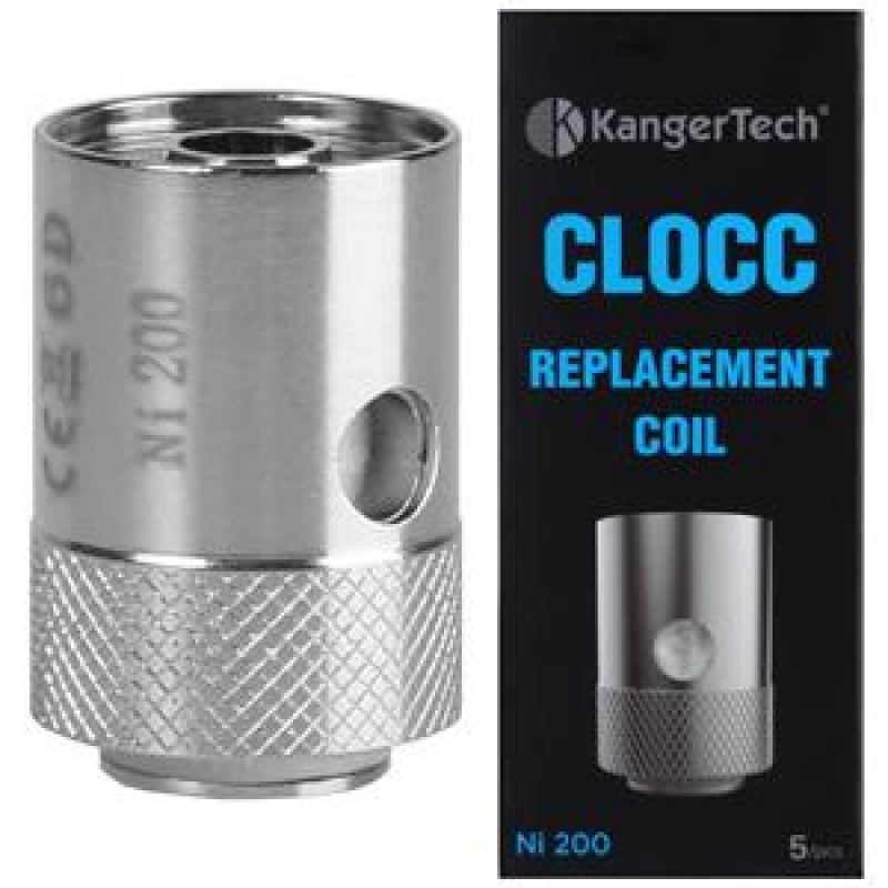 5PCS-PACK KangerTech CLTANK CLOCC Replacement Coil Head Ni200 0.15 Ohm