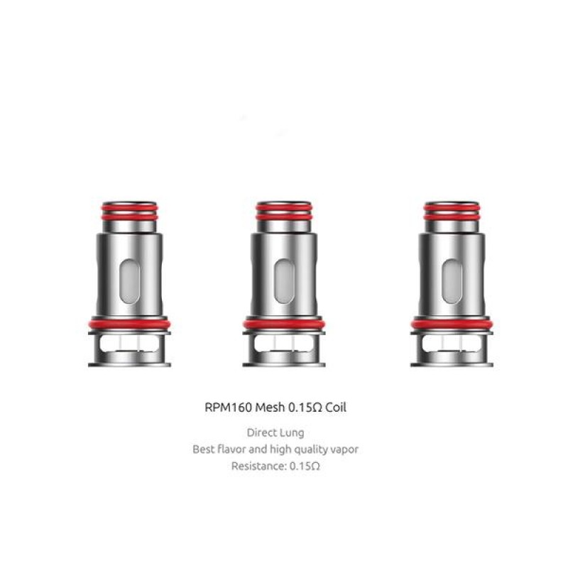 SMOK RPM160 Replacement Mesh Coil 0.15ohm 3pcs-pack