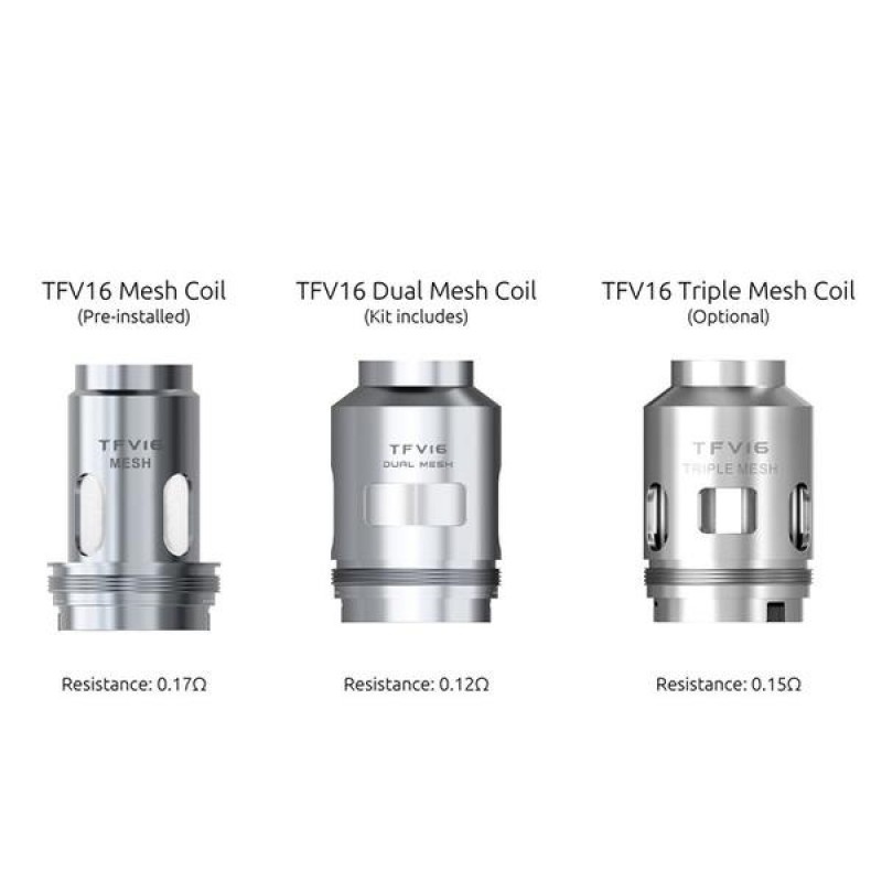 Smok TFV16 Replacement Mesh Coils 3pcs-Pack for Ma...