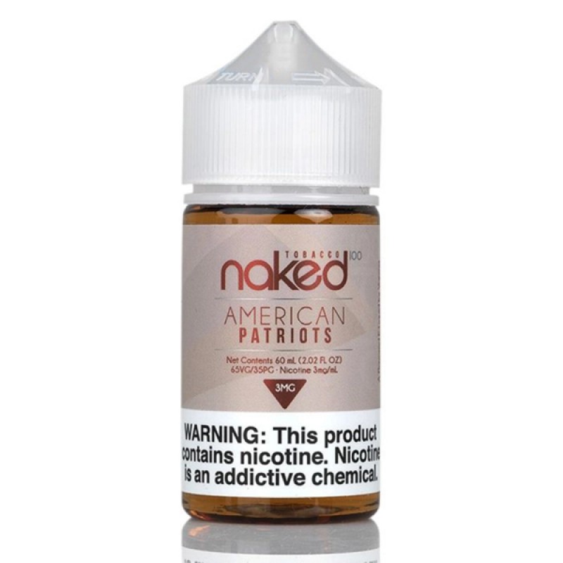 Naked 100 American Patriot E-juice 60ml(Only ship ...