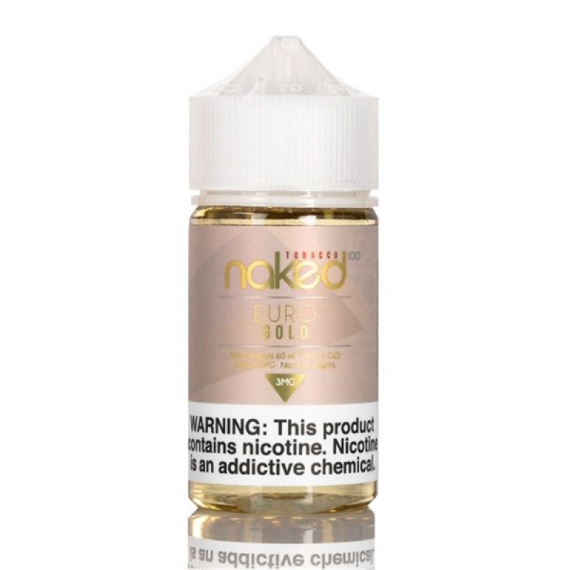 Naked 100 Euro Gold E-juice 60ml(Only ship to USA)
