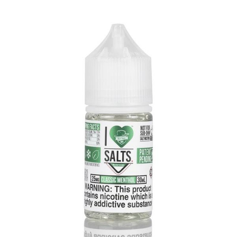I Love Salts Classic Menthol E-juice 30ml(U.S.A. W...