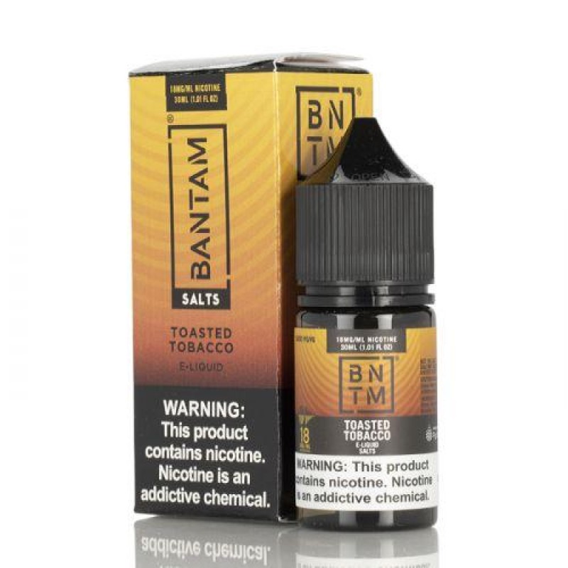 Bantam Toasted Tobacco Salts E-Juice 30ML(U.S.A. Warehouse (Only ship to USA))