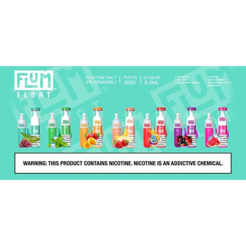 Flum Float Disposable 3000 Puffs 8ml Kit